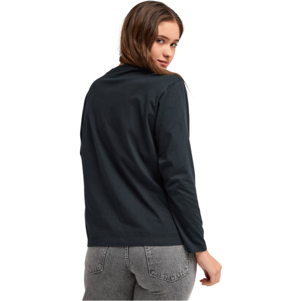 2026 Roxy Womens Hangloose Art Long Sleeve T-Shirt ERJZT06035 - Anthracite